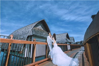【斐济】婚纱摄影蜜月旅行旅拍婚纱照客照-莫米湾万豪度假酒店
