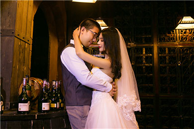【越南】婚纱照摄影-巴拿山百年酒窖