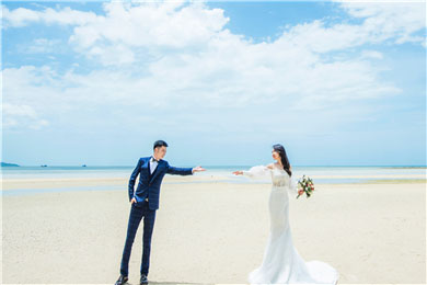 【塞舌尔】婚纱照旅行婚纱摄影旅拍-海滩
