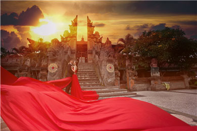 【巴厘岛】婚纱摄影旅行旅拍婚纱照-艺术中心