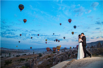 【土耳其】旅拍婚纱照婚纱摄影旅拍-热气球之国