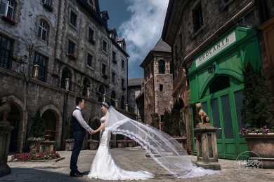 【巴塞罗那】婚纱照旅拍旅行婚纱摄影蜜月之旅-幸福记忆