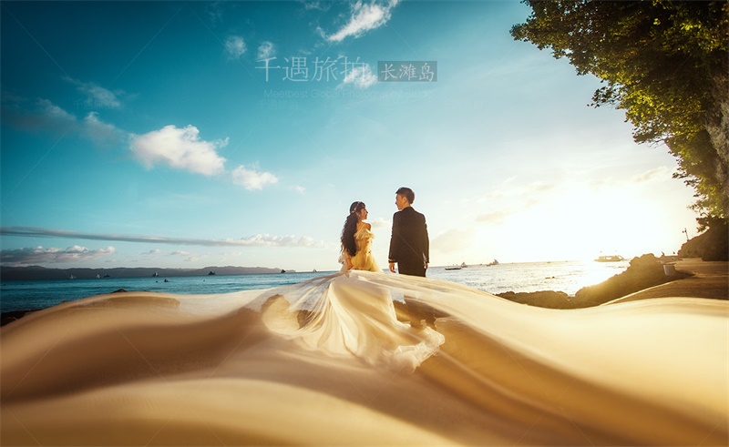 长滩岛婚纱照